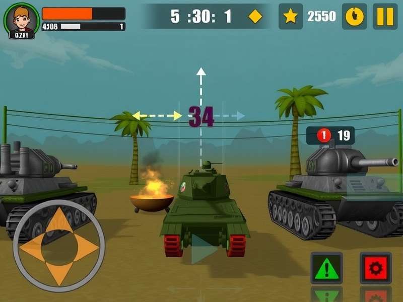 Jai Hind Tank Battle Gameplay Screenshot